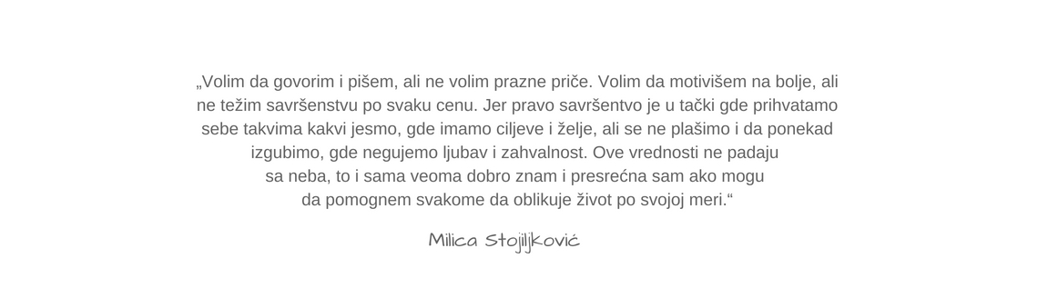 Milica Stojiljkovic